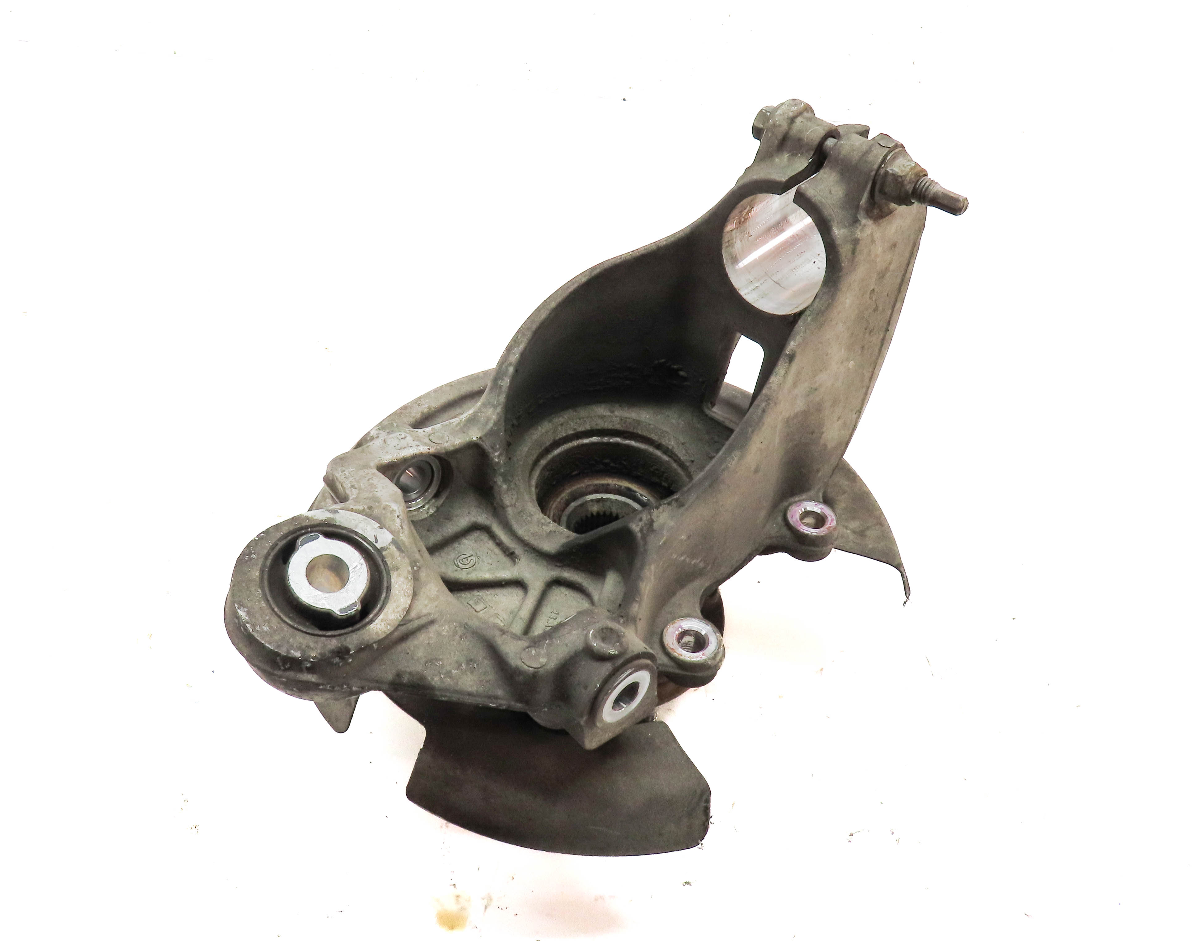 12-19 RANGE ROVER EVOQUE (L538) RIGHT PASSENGER REAR KNUCKLE WHEEL HUB w/ AXLE — exact item pictured